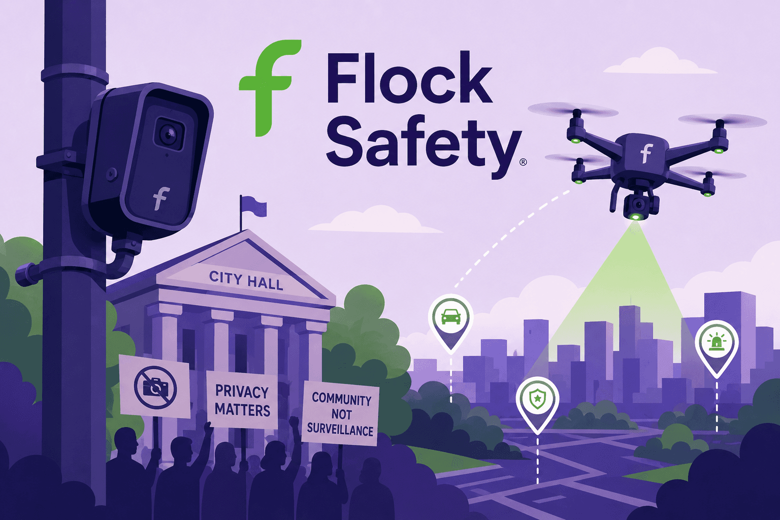 Flock Safety Is Hiring for the Sky and City Hall